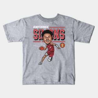 Anfernee Simons Portland Cartoon Kids T-Shirt